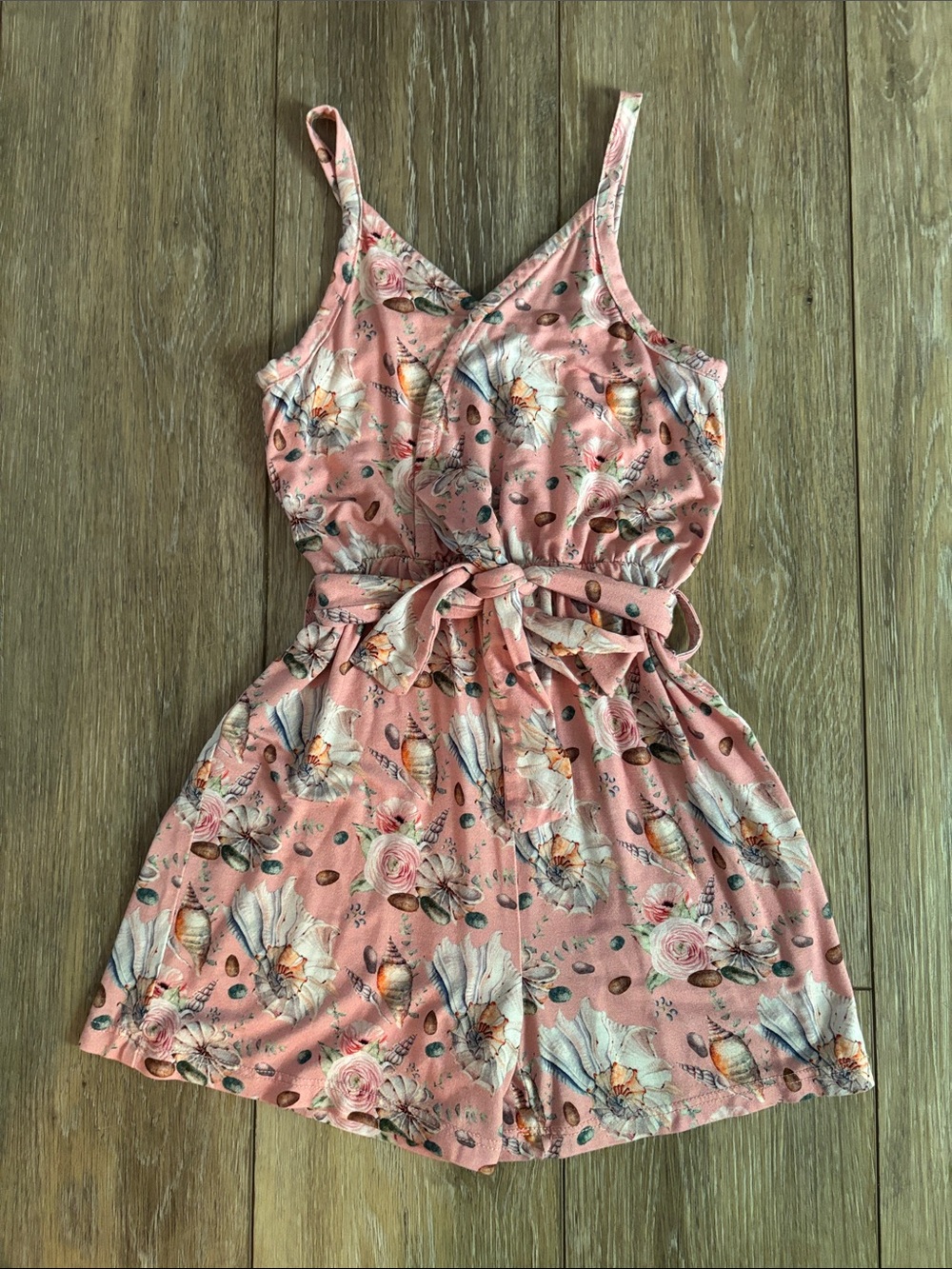 Little Bum Bums Bamboo Sea Shell Romper